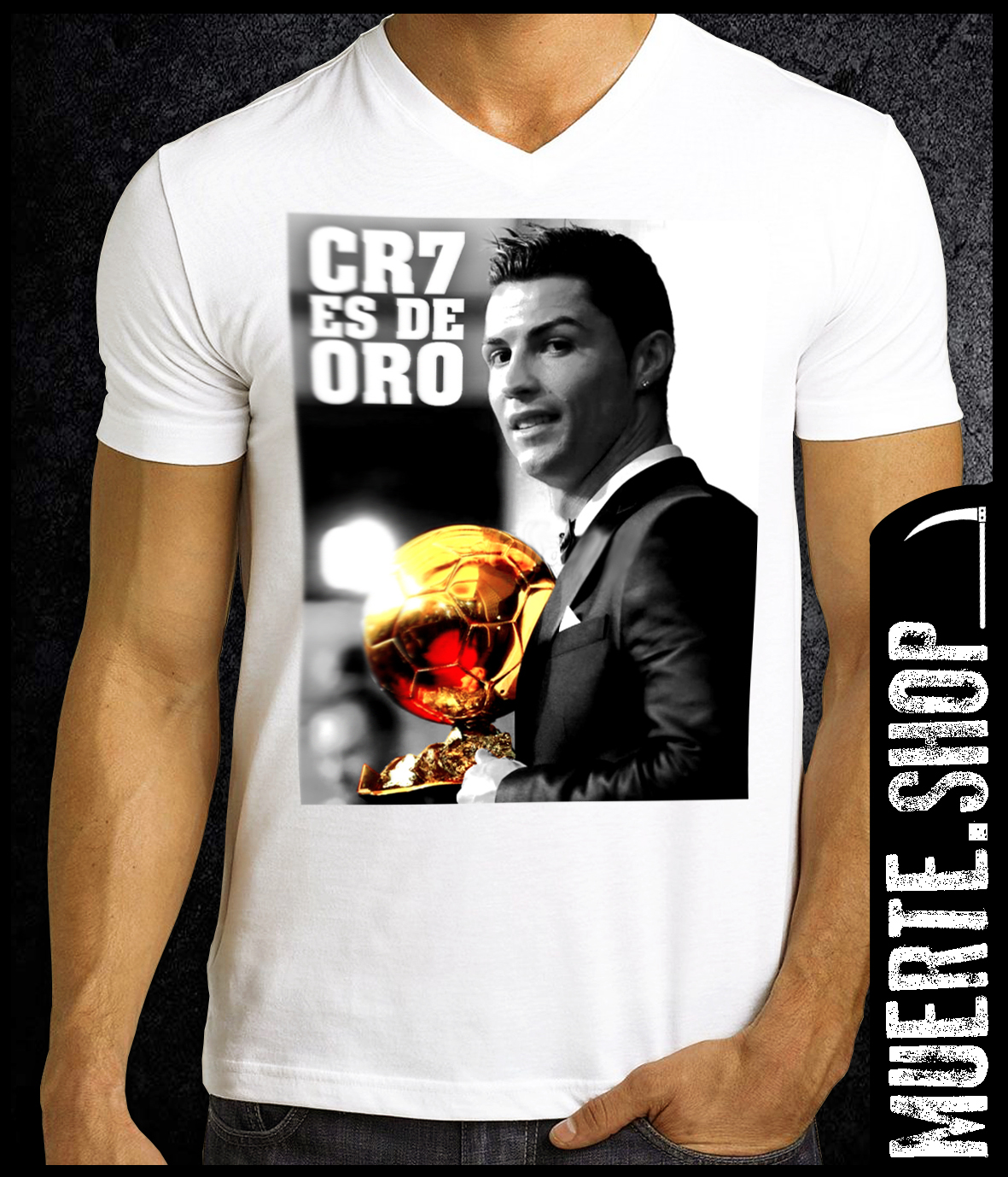 Тениска CR7 ORO Тениска CR7 ORO